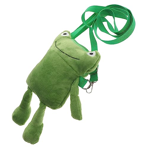 PRETYZOOM Borsa Per Cellulare in Peluche Borsa Per Monete Custodia Per Denaro Custodia Per Telefono