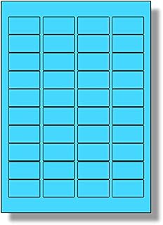 40 Per Page/Sheet, 5 Sheets (200 Sticky Labels), Label Planet® White Blank Matt Self-Adhesive A4 Address Addressing Shipping Stickers, Printable With Laser or Inkjet Printer, UK LP40/45, 45.7 x 25.4 MM, FOR JAM FREE PRINTING, Mail Labelling