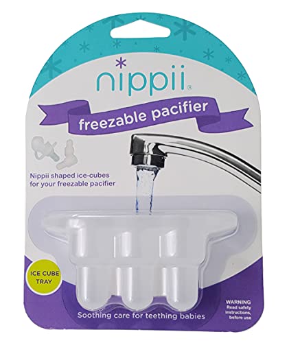 Image of Nippii Freezable Teething Pacifier Ice Cube Tray for Original Nippii Pacifier