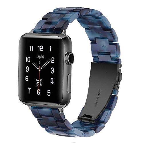 Image of Light House Apple Watch Bands-Fashion Lightweight Resin iWatch Bands for Women Men 38mm /40mm /41mm /42mm(Series 11 10), 49mm /46mm /45mm /44mm /42mm(S 3 2 1), Compatible with Apple Watch Series 11 SE 10 9 8 7 6 5 4 3 Ultra