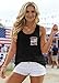 HQP 250th Anniversary USA Tank Tops Women USA T Shirt American Flag Sleeveless 13th of July Patriotic Freedom Tee Tops