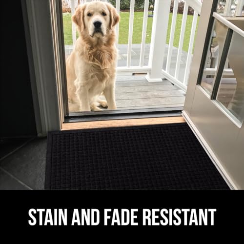 Gorilla Grip 840029649510 Ultra Absorbent Moisture Guard Doormat, Absorbs Up To 1.7 Cups Of Water, Stain And Fade Resistant, Spiked Rubber Backing, All Weather Mats Capture Dirt, Indoor Outdoor thumb #8