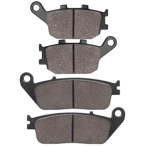 Brake Pads Front and Rear for VTX1300 VTX 1300 Retro/C/R/S 2003-2006, Shadow Sabre 1100 VT1100C2, Shadow 1100 VT1100 1995-2007, ACE 1100 VT1100T, VTX 1300S Retro/C/R/T 2003-2013