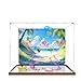 Produktbild Acryl-Vitrine für Lego 43257 Lilo und Stitch Bauset, transparente Vitrine, staubdichte Vitrine, kompatibel mit Lego 43257 (nur Vitrine) (Hintergrund 3 mm Holzsockel)