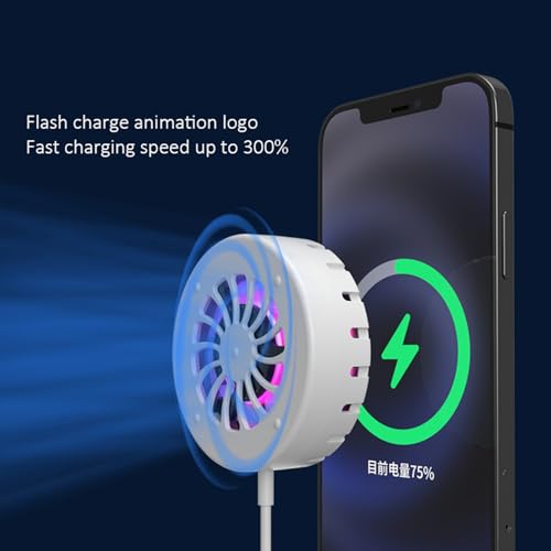 Base de refroidissement magnétique Type C pour éviter les coupures en appel vidéo - 5