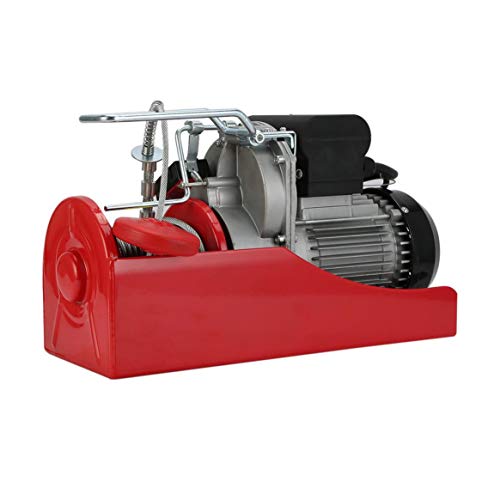 Prático guincho elétrico com motor de recuperação de guincho e cabo de tração do motor capacidade de