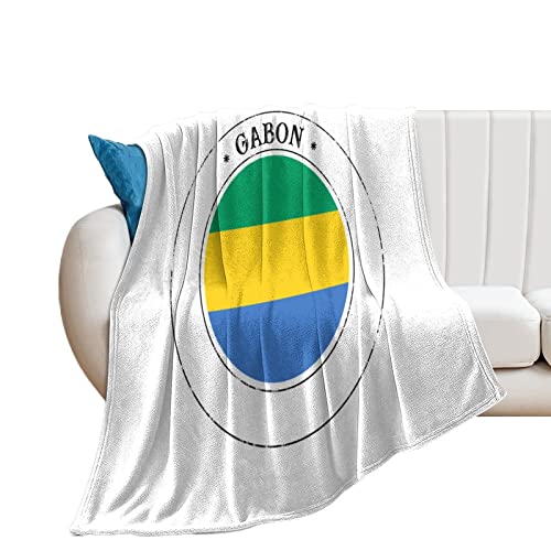 Couverture de lit en flanelle Gabon pour vos soirées cocooning sur le canapé - 5