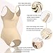 MISS MOLY Shapewear Bodysuit for Women Tummy Control Shapewear Open Bust Body Shaper Sculpting Bodysuit- Nude L