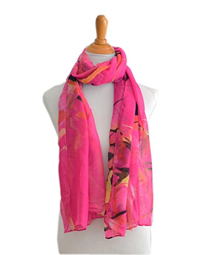 Oil Painting Printed Infinity Loop Scarf Pareo Sarong2