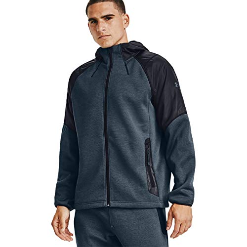 Under Armour ColdGear Swacket - Men's Mechanic Blue/Black/Black, L