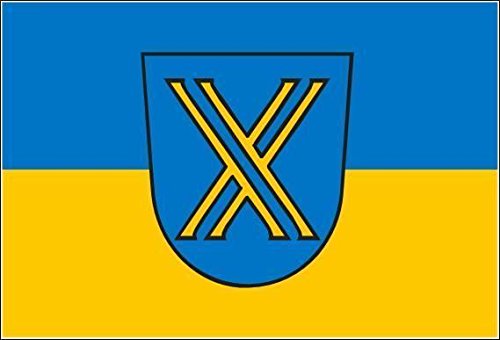 U24 Flagge Castrop-Rauxel 40x60cm - Premium Bootsflagge Polyester Wasserfest