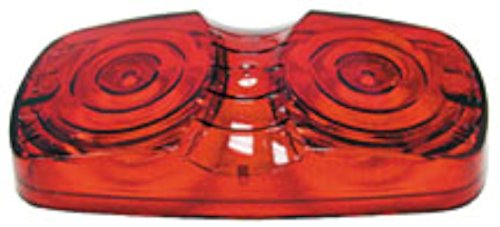 Peterson Manufacturing V13815R REPLACEMENT LENS RED