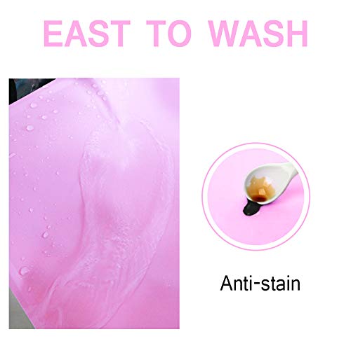 Silicone Kids Placemat, Non-Slip Baby Feeding Mat, Bpa Free Table Dining Food Mat For Children Baby Toddler, Baby Purple #TOP5