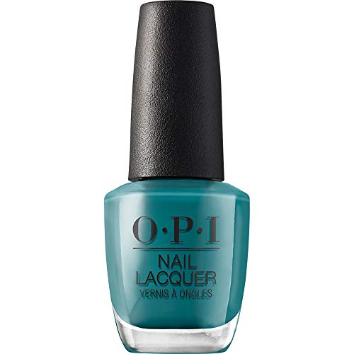 OPI Nail Lacquer, Is That a Spear in Your Pocket?, Green Nail Polish, Fiji Collection, 0.5 fl oz