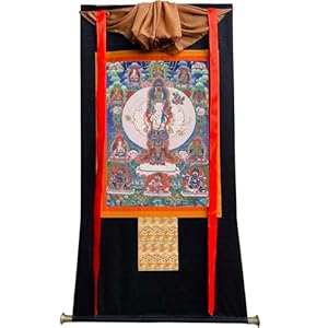 Gandhanra Tibetische Thangka Avalokiteshvara mit 1000 Armen