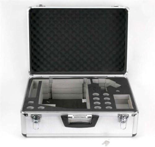 Image of AmScope M600-TK50 40X-1000X Advanced Compound Microscope with 3D-Stage + Book, Slides & Carrying Case
