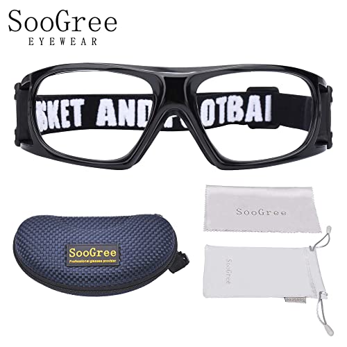 Soogree Sport Glasses Goggles For Men Women Basketball Football Sport Goggles Anti Fog Shock Collision Wearable Safety Goggles #TOP7