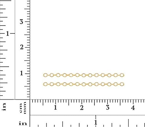 14Kt Gold Filled 1.9x1.4mm Cable Chain - 20ft (5457-20)/1