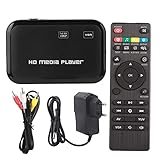 lvifloae HDMI HD Player 100 240V 1080P HDMI Video Player VGA AV Video Media TV Box Unterstützt MKV MOV AVI M2TS TP TRP IFO ISO und andere in H 264 kodierte