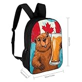 Zoom IMG-1 happy canada day zaino da