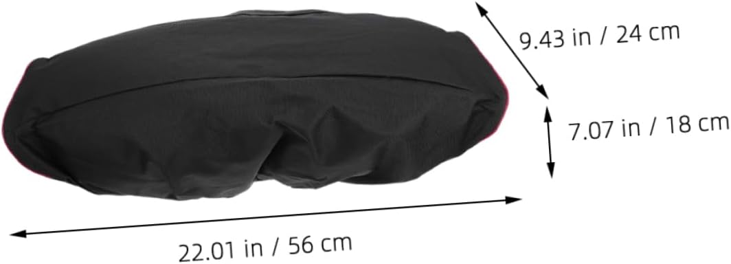 2pcs Oxford Fabric Winch Cover Dustproof Cover for Electric Winch for Atv Car Boat Trailer