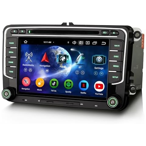 Erisin 8-Core Android 13 Car Stereo GPS Cover
