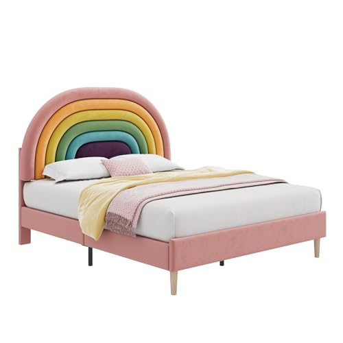 Azkoeesy 140 x 200 cm Cama Doble tapizada