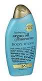 (OGX) Organix Body Wash Moroccan Argan Oil 13oz (Hydrating) (3 Pack)