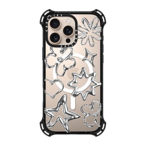 Coque iPhone 16 Pro Max CASETiFY protection militaire haut de gamme design chrome - 4