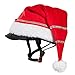 Horze Christmas Cap for Helmet, Red, One Size