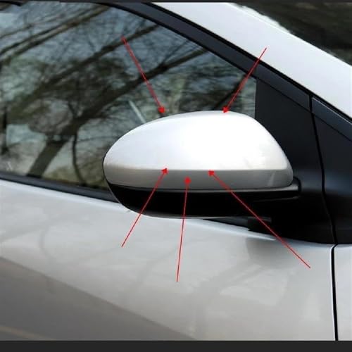 Coque de rétroviseur voiture Mazda 3 1.6 noir boîtier extérieur gauche droit 2009 2010 - 7
