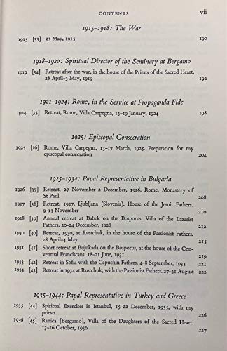 Journal of a Soul: Autobiography of Pope John X... B0006D82WY Book Cover