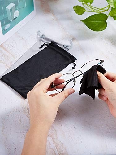 Miniatura 4 de Frienda 25 piezas de microfibra bolsa bolsa gafas gafas gafas bolsa suave bolsa con 2 paños de limpieza de gafas
