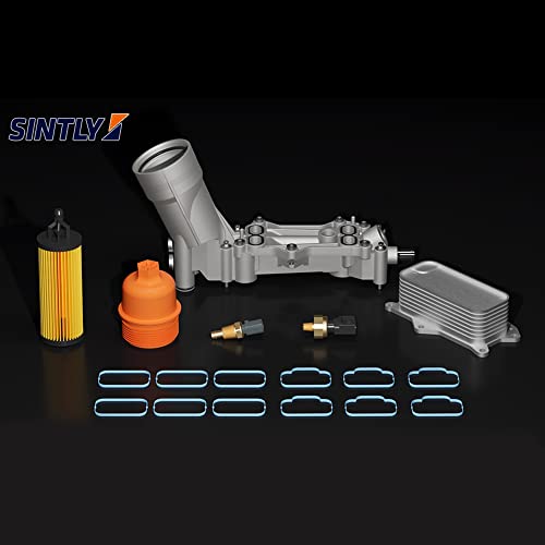 926959 Upgraded Aluminum Engine Oil Cooler and Oil Filter Housing