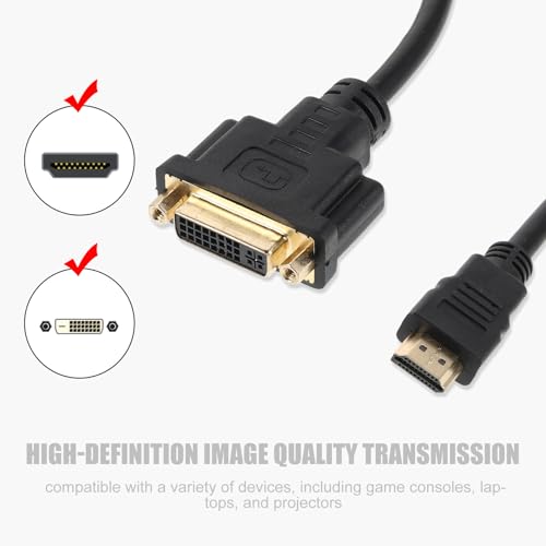 Cable convertidor DVI bidireccional HDMI pack de 3 adaptadores multimedia de alta definición 3
