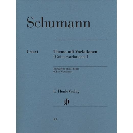 Variations sur un theme original en mi bemol majeur (geistervariationen): Instrumentation: Piano solo