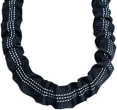 Double Dog Lead Splitter Dual Shock Absorbing Bungee Double Leash Coupler - Perfect Leads for Walking 2 Medium and Large Dogs on One Lead (Double Dog Lead)