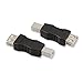 ELECTOP 2 Pack USB 2.0 A Female to USB B Print Male Adapter Converter