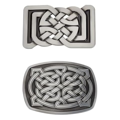WEBEEDY Keltic Knot Vintage Belt Buckles Cover