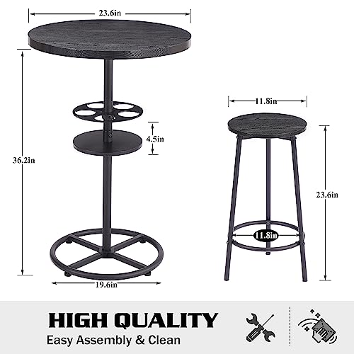 VECELO-3-Piece-Bar-Table-and-Chairs-Counter-Height-Bistro-Sets-with-2-Barstools-for-Indoor-Small-Space-Restaurant-Black