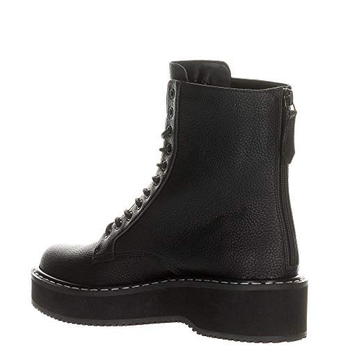 Kendall + Kylie Women's Hunt2 Combat Boot Black Size 6 #TOP5