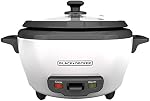 TOSHIBA ML-EM31P(SS)/CA Four à micro-ondes + BLACK+DECKER 2-in-1 Cuisinière de riz & Groupe de vapeurs alimentaires