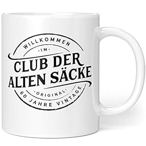 Orange9 Geburtstag 60 Mann – Club der Alten Säcke – Geburtstagsgeschenk für Männer Spruch Lustig Geschenkideen (Zum 60…
