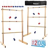 Enjoyard Ladder Ball Set with 2 Ladders 6 Bolas and...