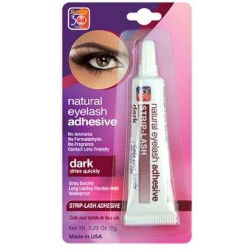 Salon Pro Strip Eyelash Adhesive - Dark (Pack of 6)