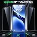 WSKEN for Samsung Galaxy S25 Edge Privacy Screen Protector - 25 Degree Anti Spy [Fingerprint Unlock Support] Case Friendly Shatterproof Auto Dust Removal Tempered Glass for Galaxy S25 Edge,2 PCS
