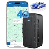 Winnes TK918 4G GPS Tracker für Auto GPS Tracker Ohne ABO Echtzeit Ortung,20000mAh Akku,Standby-Zeit Von 240 Tagen mit starkem Magnet, Standort per SMS/APP/Web,Erfordert eine SIM-Karte