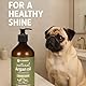 Flamingo hundeshampoo - mit Arganöl - für Hunde mit kurzem Fell 500 ml - Geeignet für alle Fell- und Hauttypen - natürlichen Glanz des Fells - sensitiv