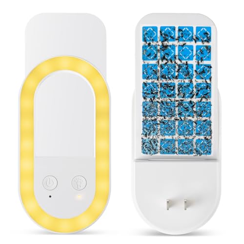 Flying Insect Catcher – Battery-Free, Chemical-Free LED Light Trap for