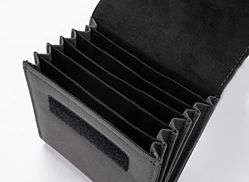 Kase 6 Pocket Filter 112Mm 105Mm 95Mm Storage/Travel Pouch/Wallet Case #TOP2